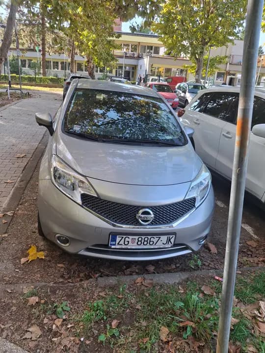 Nissan Note 2014. god - Diesel, Tempomat, Parking kamera,moguća  zamjena za skuplji  