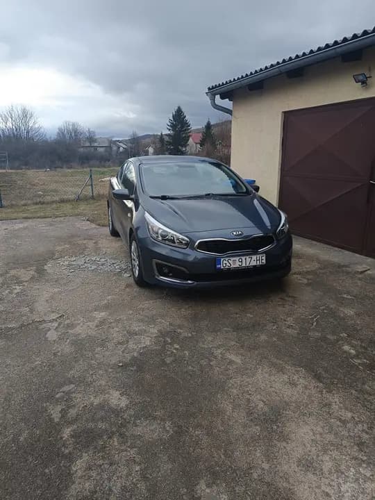 Kia  pro Cee'd 2016. god - hr auto servisna povijest