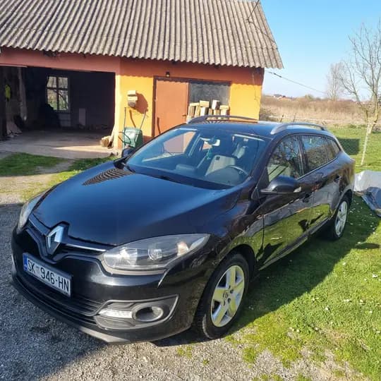 Renault Megane Grandtour 2015. god, automatska dvozonska klima,novo kvačilo i zupcasti,reg12 mjesec