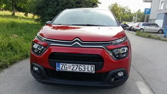 CITROEN  C3  1.2 PT 2023.g. SHINE  *ZAMJENA*  -  FIAT 500
