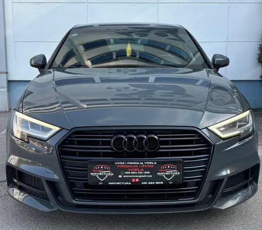 Audi A3 Sportback 2019. god, 3X Sline automatski mjenjač, dvozonska klima