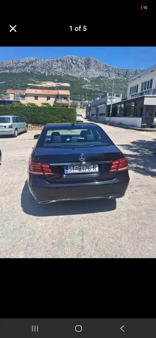 Mercedes E klasa 2015 top stanje