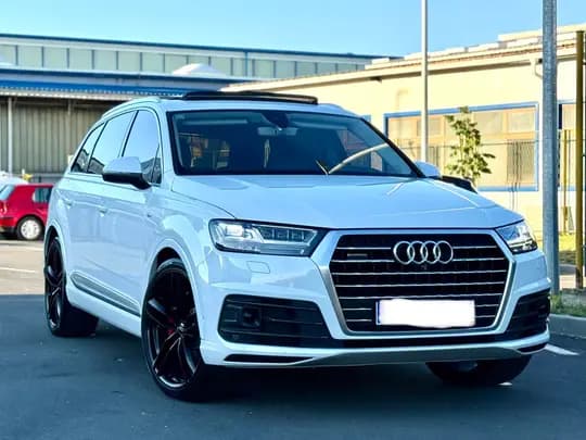 AUDI Q7 3.0 TDI V6 3x S-Line Design Selection 2015 God 7 Sjedala Fulll Zračni ovjes Panorama Matrix 