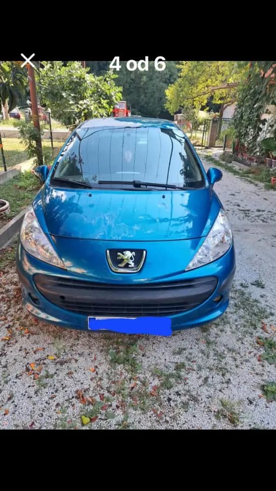Peugeot 207 ,1.4hdi  500e