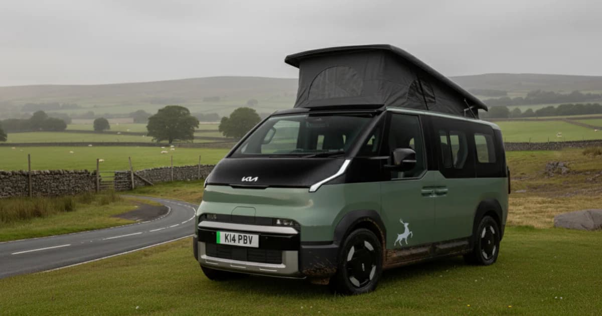 Prvi Kia PV5 kamper s podiznim krovom mijenja pojam 'van lifea'