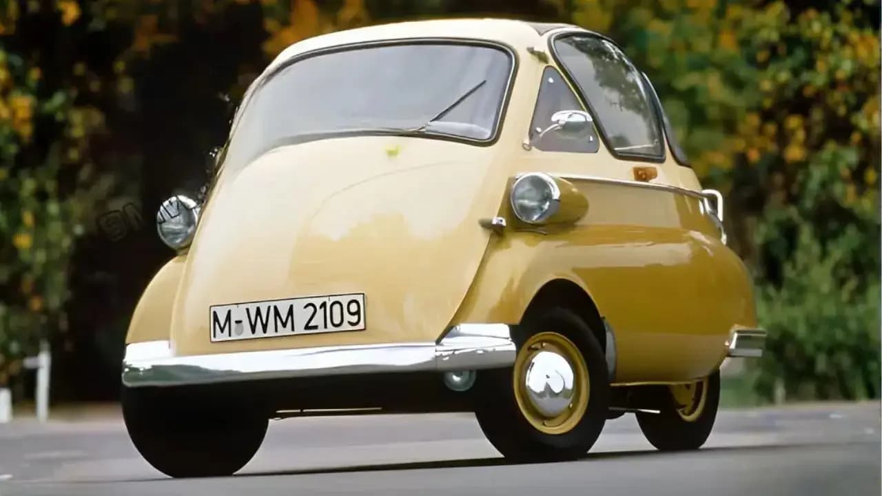 BMW Isetta: Mali automobil s 'vratima hladnjaka' spasio je njemačku marku od propasti
