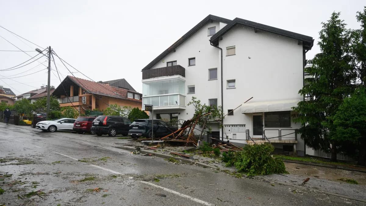 Nagla promjena vremena: Sprema se oluja s tučom i jakim vjetrom, zaštitite dom i vozilo