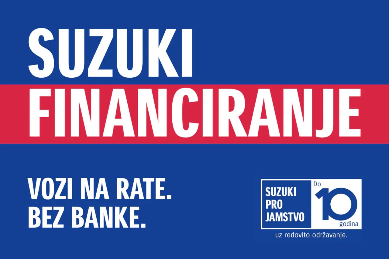 Novi model dostupniji nego ikad: Suzuki Dalmacija predstavlja revoluciju u kupnji automobila