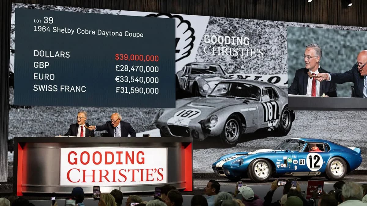Najskuplji automobili s Monterey Car Weeka: Od Corvetta iz 1963. do Ferrarija iz 2026.