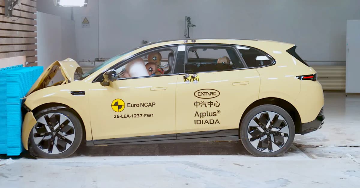 GAC, Geely i Leapmotor postižu najviše ocjene u Euro NCAP testovima sigurnosti