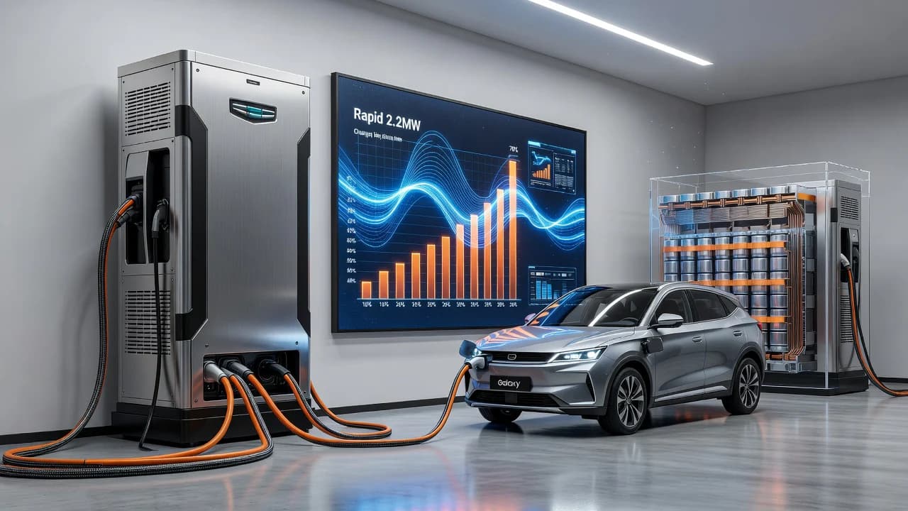 Geely uvodi sustav punjenja od 2.2 MW, ciljajući na rekordno kratko vrijeme punjenja