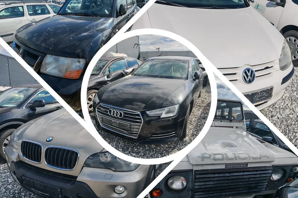 Licitacija rabljenih vozila: Premium limuzine od 2000 eura, neke kreću od 50 eura
