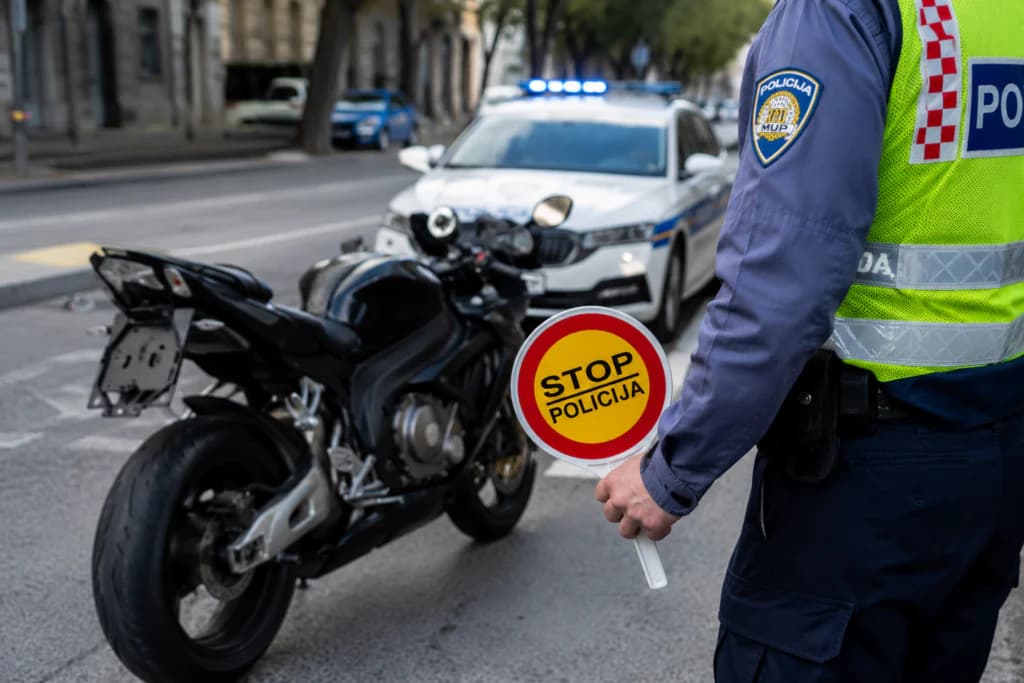 Neposlušni vozač motocikla iz Makarske završio u zatvoru