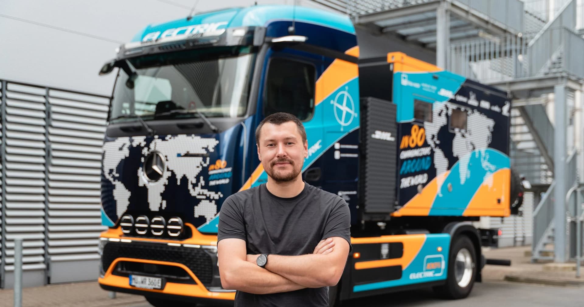 Tobias 'Elektrotrucker' Wagner započeo globalnu ekspediciju električnim kamionom