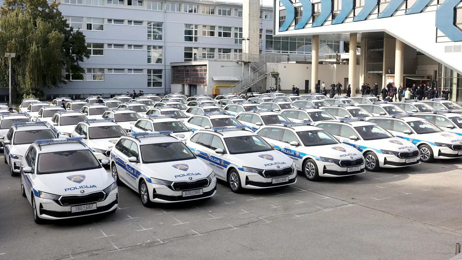Hrvatska policija dobila novih 522 vozila